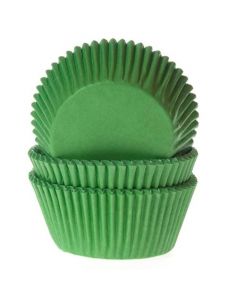 House of Marie Cupcakevormpjes Gras Groen - pk/50