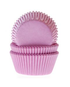 House of Marie Cupcakevormpjes Licht Roze- pk/50