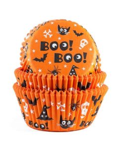 House of Marie Cupcakevormpjes Halloween pk/50