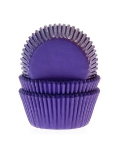 House of Marie Cupcakevormpjes Paars/Violet - pk/50