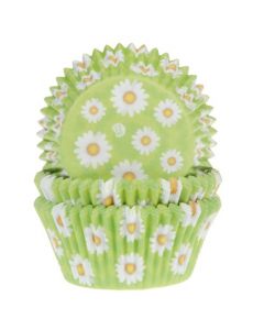 House of Marie Cupcakevormpjes Madeliefje pk/50