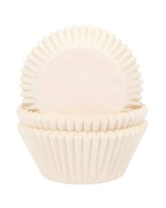 House of Marie Cupcakevormpjes Ivoor pk/50