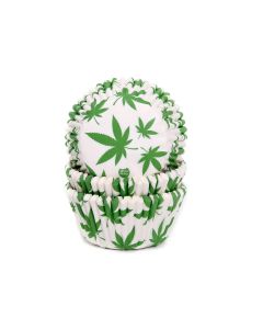 House of Marie Cupcakevormpjes Marihuana pk/50