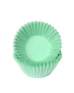 House of Marie Chocolade Baking Cups Pastel Mint pk/100