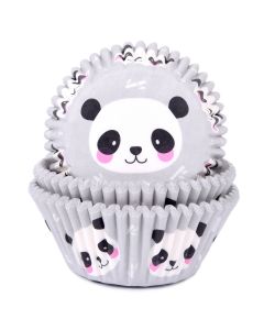 House of Marie Cupcakevormpjes Panda pk/50