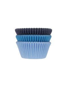 House of Marie Cupcakevormpjes Assorti Blauw pk/75