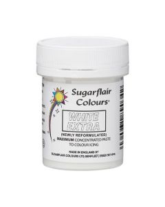 Sugarflair - Max Concentrate Paste Colour WHITE EXTRA 42g