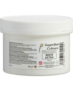 Sugarflair - Max Concentrate Kleurstof Pasta Extra Wit 400 g