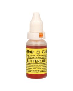 Sugarflair Eetbare Druppel Kleurstof Boterbloem Geel 14ml