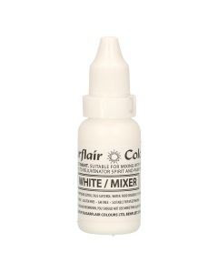 Sugarflair Eetbare Druppel Kleurstof Wit 14ml