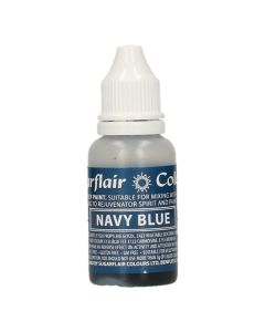 Sugarflair Eetbare Druppel Kleurstof Marineblauw 14ml