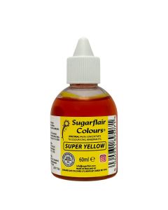 Sugarflair Vloeibare Kleur Super Geel 60ml