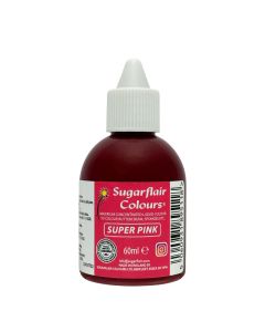 Sugarflair Vloeibare Kleur Super Roze 60ml