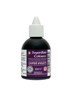 Sugarflair Vloeibare Kleur Super Violet 60ml