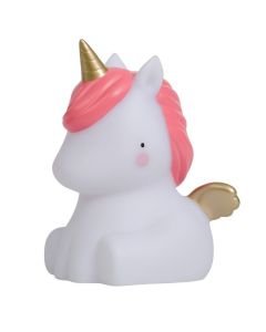 ALLC Cake Topper Little Light Unicorn Goud