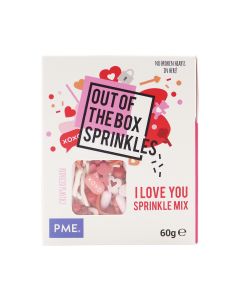 PME Out of the Box Sprinkles - I Love You