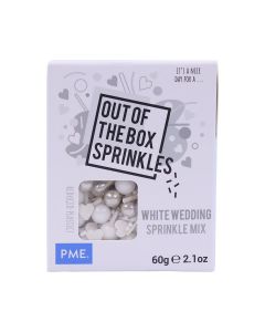 PME Out of the Box Sprinkles - White Wedding