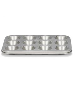 Patisse Silver-Top Mini Muffin Pan 12 vaks