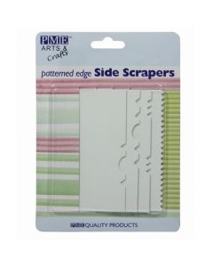 PME Side Scraper met Patroon Set/4