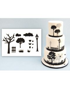 Patchwork Cutter Park Silhouette Set