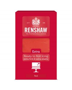 Renshaw Rolfondant Extra 1kg Rood