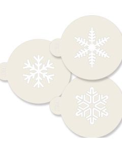 JEM Stencil Snowflakes pk/3