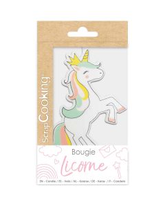 ScrapCooking XXL Kaars Unicorn
