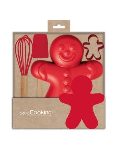 Scrapcooking Baking Set - Gingerman set/4