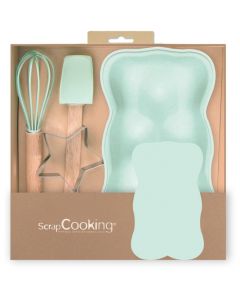 Scrapcooking Bakgerei Teddy Set/4