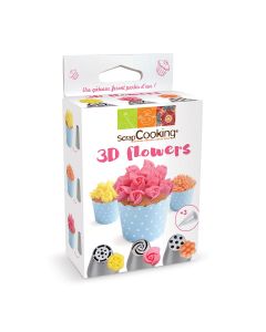 Scrapcooking 3D Bloemen Decoratie Set/6
