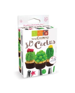 Scrapcooking 3D Cactus Decoratie Set/6