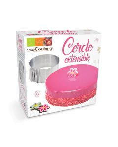 Scrapcooking Verstelbare Bakring Rond Ø16-30cm