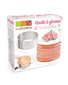 Scrapcooking Verstelbare Taart Snijder Ø16-20cm