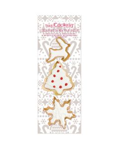 ScrapCooking Cookie Cutter S/S pk/3 (Kerstboom)