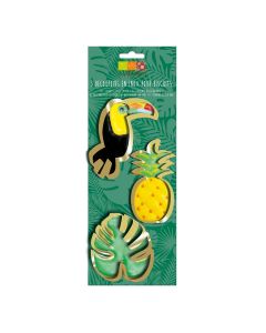 Scrapcooking Koekjesuitsteker Tropical Set/3