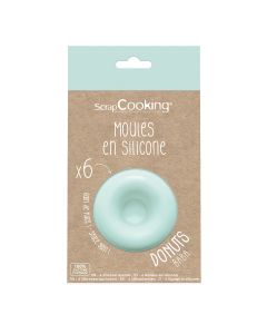 ScrapCooking Silicone Moulds Donuts Set/6