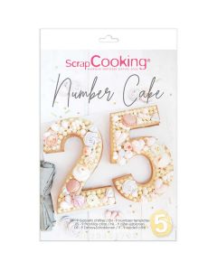 Scrapcooking Cookie Cake Template Nummer Set/9