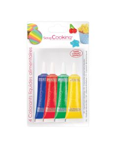 ScrapCooking Natural Food Colouring Set/4