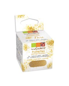 ScrapCooking Eetbare Glitters Goud 5g