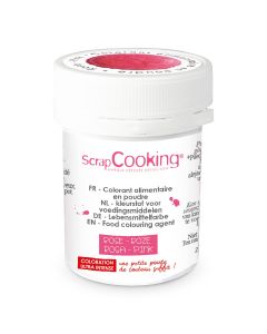 ScrapCooking Kleurstofpoeder Roze 5g