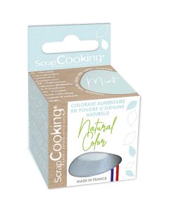 ScrapCooking Natuurlijke Kleurstofpoeder Mint 10g
