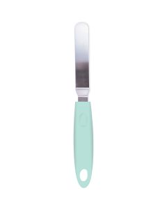 Scrapcooking Roestvrijstalen mini gehoekte spatel - 21 cm