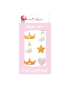 ScrapCooking Suikerdecoraties Prinsessen Set/6