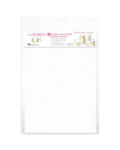 Scrapcooking Nougat Eetbaar Papier pk/6   