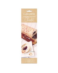 Scrapcooking Chocolate Transfer Sheets pk/2 - Sweet Xmas