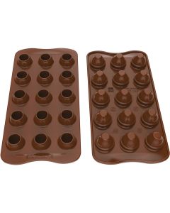 Silikomart Chocolade Mal 3D Chocolade Ei