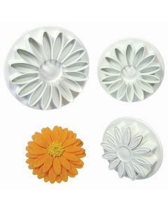 PME Zonnebloem/Madelief/Gerbera Plunger Uitsteker Set/3