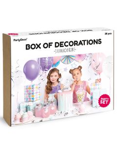 PartyDeco Party Decorations Set - Unicorn