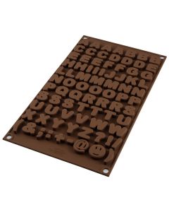 Silikomart Chocolate Mould Choco ABC