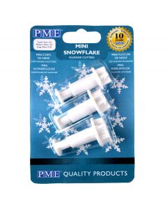 PME Mini Sneeuwvlok Plunger Uitsteker Set/3